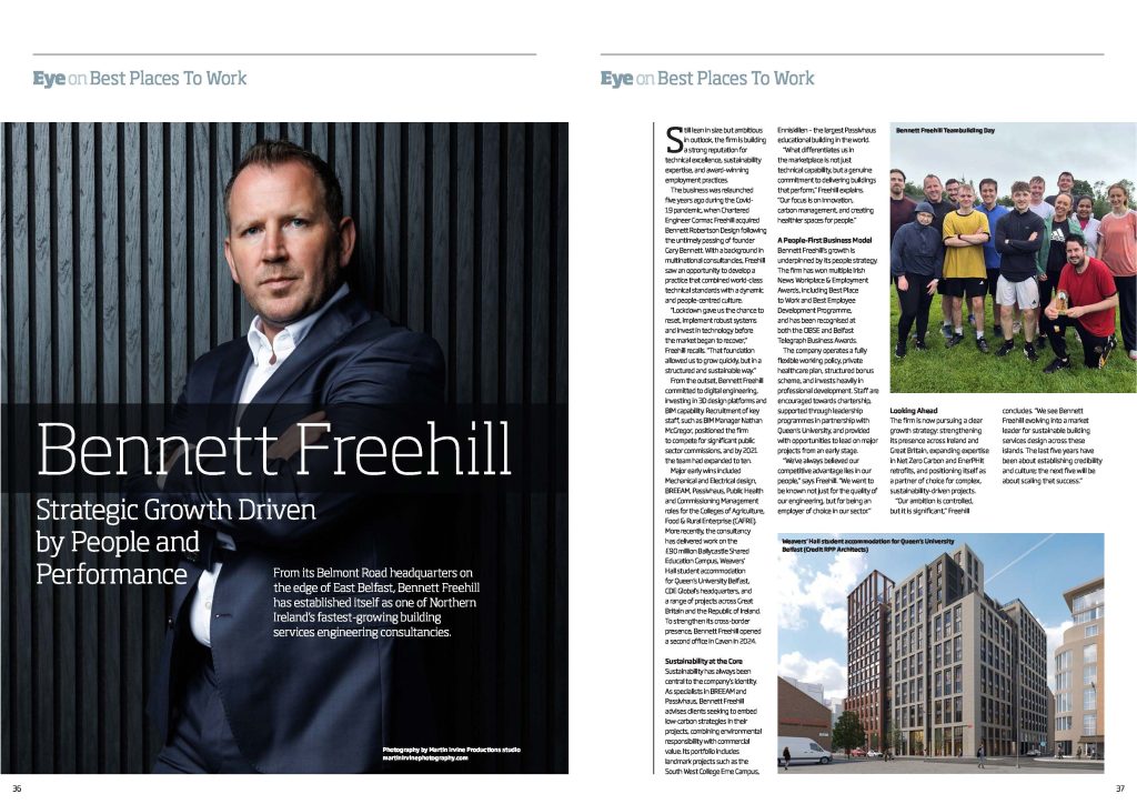 Bennett Freehill &ndash; Strategic Growth Driven by People and Performance Bennett Freehill